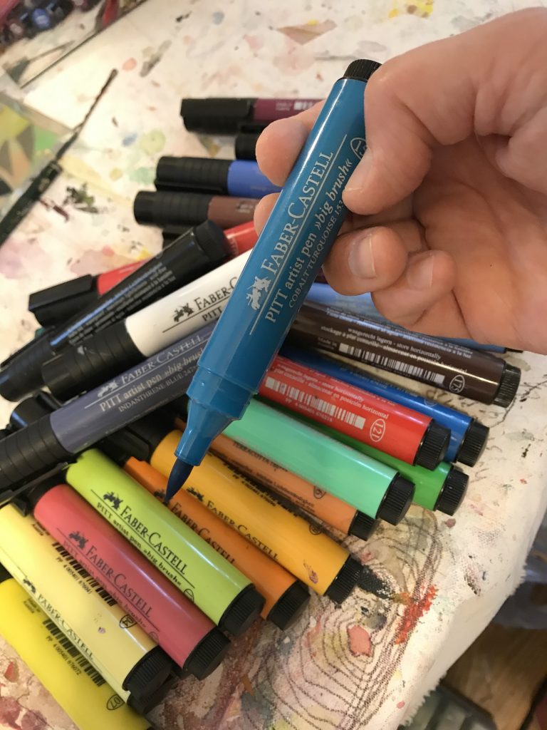 Markers and Pens: Faber-Castell PITT Artist Pens (review