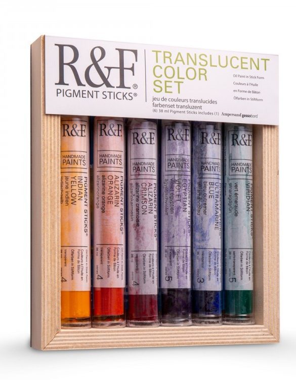 R&F Pigment Sticks are a unique version of an oil stick that will transform  the way you paint - Chapman & Bailey - Fine Art